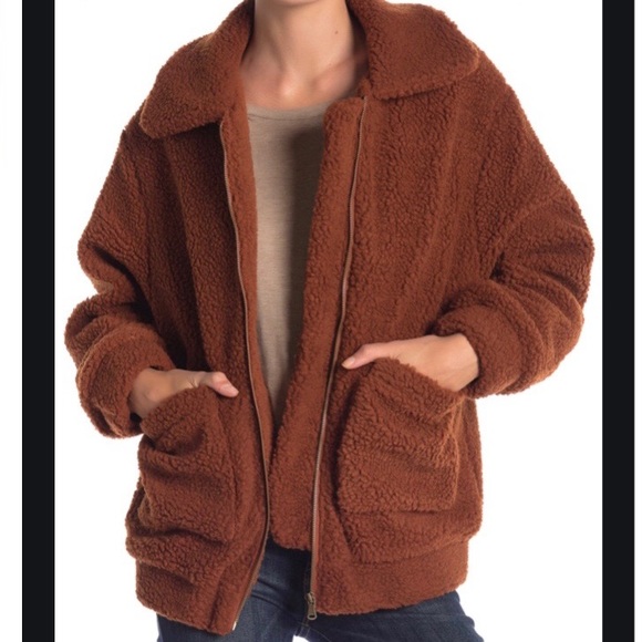 teddy bear coat rust